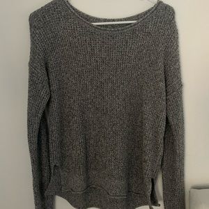Hollister gray knitted sweater